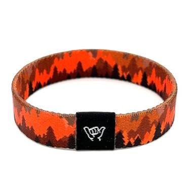 Imagem de Hang Loose Bands - Pulseira Southwestern para homens, mulheres e adolescentes - Estampa tribal confortável e Boho - Pulseira reversível estilo ocidental, Small: 6.5" (most common fitting size