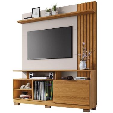 Imagem de Estante Home Theater Para Tv 55 Pol 160cm Arturo B01 Cinamomo Off White