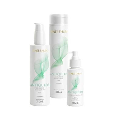 Imagem de Kit Completo Tratamento AntiQueda Aneethun com 3 Produtos