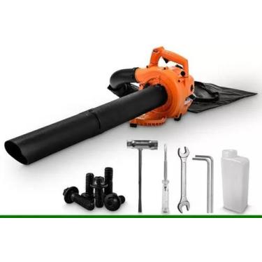 Imagem de Soprador Aspirador Tritura Recolhe Folhas A Gasolina 26Cc 2T - Nakasak