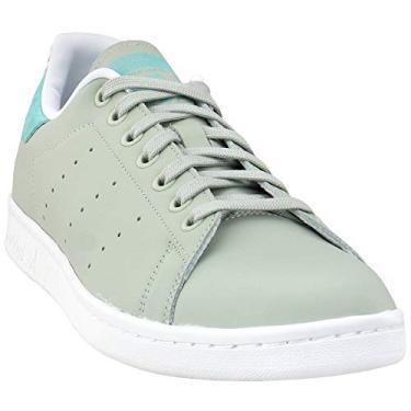 Imagem de adidas Tênis masculino Stan Smith Originals, Cinza-prata/fácil menta/branco, 7