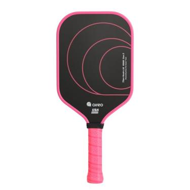 Imagem de Aireo Pickleball Paddles - T700 Aerospace Carbon Fiber, Full-Face TiC-Fusion Tech, Thermal Bonding for Unmatched Power & Precision, Titan Hawk-L16 Gen 3,Hot Pink