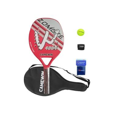 Imagem de Raquete de tênis de praia Camewin Ultra Ca Fibra de Carbono e EVA