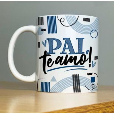 Imagem de Caneca Dia dos Pais Personalizada pai te amo - AAA