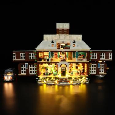 Imagem de BRIKSMAX 2.0 Light Kit for Lego Home Alone -Innovative Led Lighting Compatible with Lego Ideas21330 - Not Included Lego Set