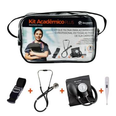 Imagem de Kit Acadêmico Plus Ka120 Preto Incoterm