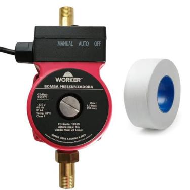 Imagem de Bomba Pressurizadora Para Caixa De Agua Dar Força Na Agua - Worker, 22