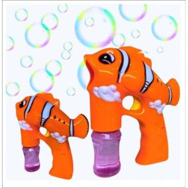 Imagem de Brinquedo Maquina Bolha De Sabão Animal Automática Com Refil - Soberan