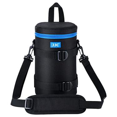 Imagem de JJC 118 x 235 mm estojo de lente de luxo com alça de ombro de 120 cm para Canon Nikon Sony Fujifilm Pentax Olympus Samsung Panasonic Lentes