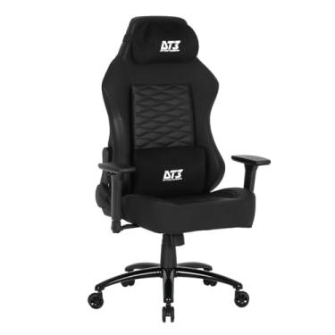 Imagem de Cadeira Escritório Gamer DT3 Gamma, ergonomica e confortável com revestimento PU Max2Pro™ com Hot Press, espuma injetada, estrutura em aço tubular, braços 3D+, suporta até 140kg e altura máx. de 1,85m