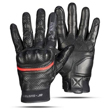 Imagem de IXS Luvas Desert Air Tour – Luvas de Moto de Ajuste Flexível com Escudo de Articulação – Air Black – Conforto e Controle para Touring 2GG