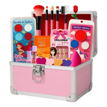 Imagem de Presente Infantil Para Menina Maleta De Maquiagem Princesa
