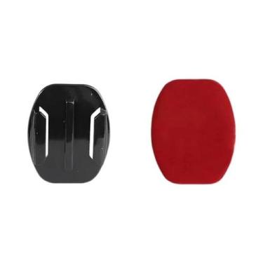 Imagem de Suporte Universal Para Capacete Adesivo Plano Curvo Para Câmeras GoPro