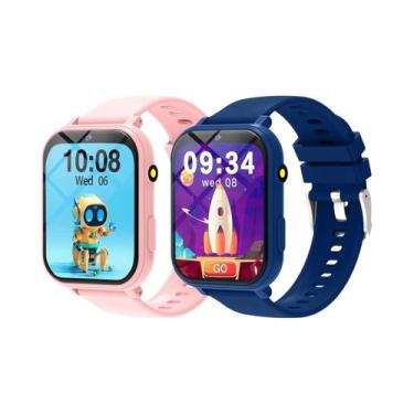 Imagem de Relógio Inteligente Infantil Com Câmera HD, Monitor De Sono, Jogos, Te