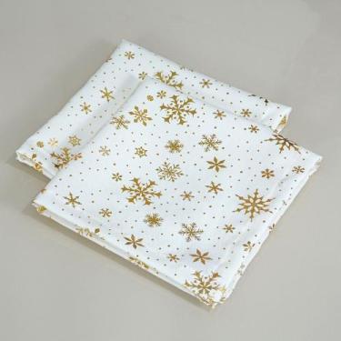 Imagem de Kit 2 Guardanapos Lumine Natal 42cm x 42cm 100% Poliéster Tecido Oxfor
