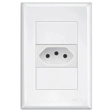 Imagem de Tomada 2p+t 10a 250 Volts Com Placa 4x2 Evidence - 10237424 - Fame