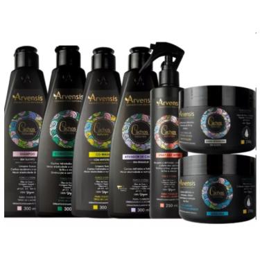 Imagem de Kit Arvensis Cachos Profissional 7 Itens