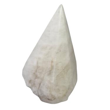 Imagem de Pedra Natural Obelisco Ponta Quartzo Branco 800 gramas