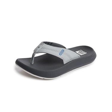 Imagem de REEF Swellsole Cruiser masculino, Cinza/cinza claro/azul, 37