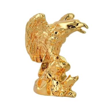 Imagem de Generic Coleção de decoração de mesa com estátua de águia, artesanato, decoração delicada para casa, escultura de resina, estatueta de animal para sala de, Style D