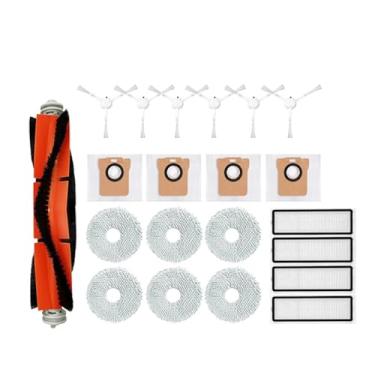 Imagem de Compatible With XM Robot Vacuum X10+ X10 Plus B101GL Spare Parts Accessories Main Side Brush Hepa Filter Dust Bag Rag Mop Stand Dust Box(21PCS)