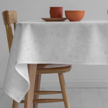 Imagem de Toalha Mesa Plástica Térmica Floral Br 4 lugares 1,40