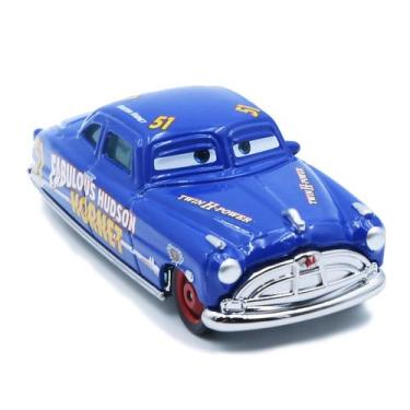 Imagem de Modelo de metal 1:55 Toy Car Keeymoo Diecast Blue 1:55 para meninos de