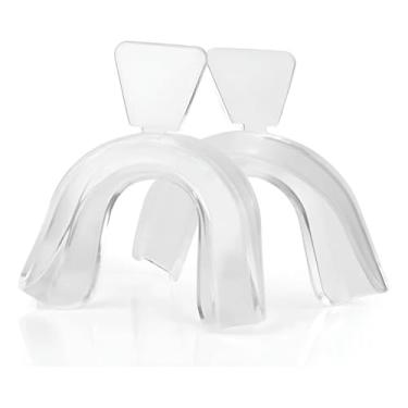 Imagem de Moldeira Termo Moldável para Clareamento Dental, Kit com 2 Peças, Superior e Inferior, em EVA