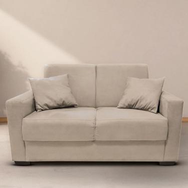 Imagem de Sofá Estofado 2 Lugares Sala Estar Recepção Clarice Suede