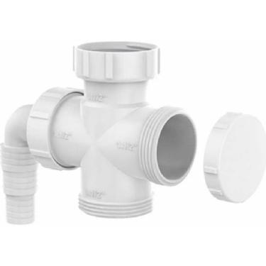 Imagem de 3X Conexão Adaptador Máquina Lavar Roupa Louça Tanque Cruzet