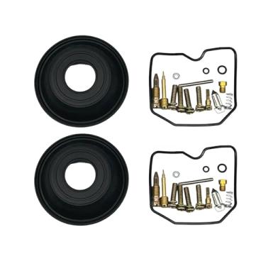 Imagem de Conjunto de 2 kits de reconstrução de carburador para Triumph Bonneville 800 T100 T 100 2001-2008