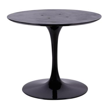 Imagem de Base Mesa Saarinen Tulip Jantar Redonda Preta - 124 A 150cm