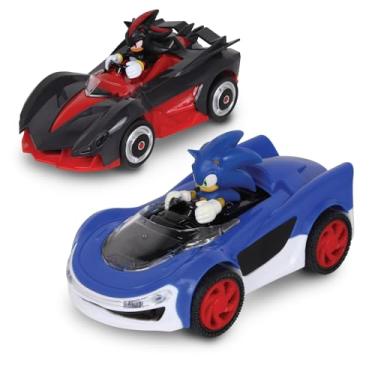 Imagem de NKOK Sonic & Shadow 2pk Pull Backs - Cross Worlds