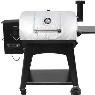 Imagem de Capa de churrasqueira para Pit Boss 850 Cobertor de isolamento térmico Pitboss Sportsman Pro 820 Série 800 Peças de substituição para defumador de pellets de madeira 67349 Acessório de churrasco