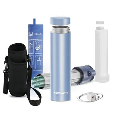 Imagem de 4ALLFAMILY Voyager Mini Resfriador de viagem de medicamentos com desligamento automático aprovado pela TSA (1 – 3 canetas medicamentosas) 2N1 USB + BIOGEL Bolsa médica portátil Diabetes epipen Estojo