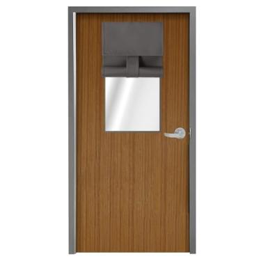 Imagem de WdFour Capa de janela de porta de sala de aula - persianas blackout para janelas e portas de sala de aula, cortinas escurecidas sem ferramentas, capa de janela de bloqueio (20 L x 91 C, 1 painel