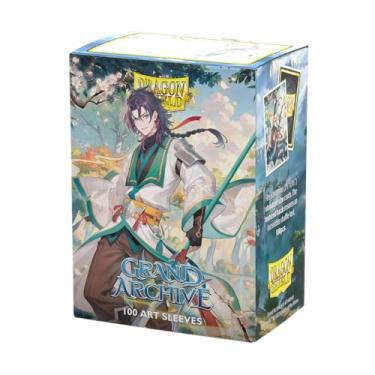 Imagem de Dragon Shield: Grand Archive Jin - 100CT Matte Art Card Sleeves - Compatible with Magic The Gathering, Pokémon, and Yugioh TCG & LCG Protection, for Toploaders
