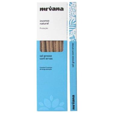 Imagem de Incenso Nirvana Defumador Natural - Sal Grosso com Ervas - Limpeza e P