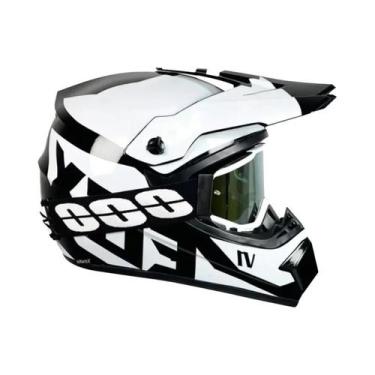 Imagem de Kit De Capacete De Motocross Para Adultos E Jovens Com Óculos MX E Luv