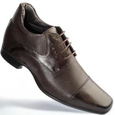 Imagem de Sapato Rafarillo Office Alth Aumenta 7cm Couro Original 53003-Masculino