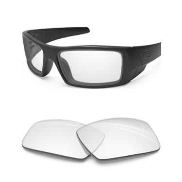 Imagem de Lentes de reposição polarizadas antissal BlazerBuck para Oakley Gascan, High Definition Clear, 0