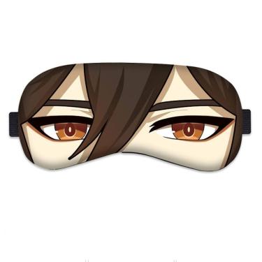 Imagem de Máscara para dormir Genshins Anime Super Soft Eye Cover Eyeshade