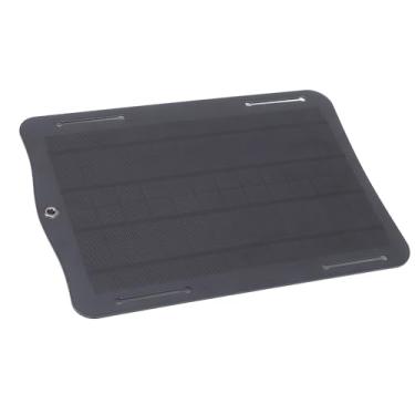 Imagem de Cryfokt Carregador de Painel Solar USB de Silício Monocristalino de 10 W para Atividades Ao Ar Livre, Painel Solar Portátil para Camping e Caminhadas, 5 V, Leve e Portátil
