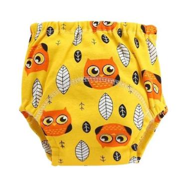 Imagem de Calças De Treinamento De Algodão Para Bebês, Fraldas De Tecido Reutili