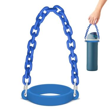 Imagem de BKBY Alça de alça de garrafa de água compatível com Owala Smoothsip Slider Caneca de café e garrafa de água Owala Freesip 680 g 947 g 1,134 g, suporte de acrílico forte seguro para corrida, corrida