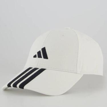 Imagem de Boné Adidas 3 Listras Branco-Unissex