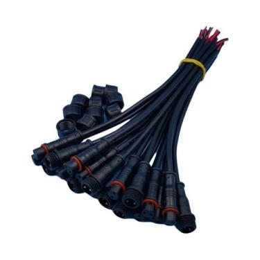 Imagem de Conector De Barra De Luz LED À Prova d'Água 5 Pares IP65 2 3-Pinos 22A