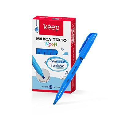 Imagem de Marca Texto Azul Caixa 12 Unidades Keep – MR067