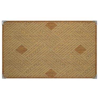 Imagem de Tapete entrada de porta capacho sisal 0,50 x 0,80 decorativo não risca