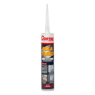 Imagem de Kit Selante Cola Tudo Branco 360g Fixa Tudo 63106 6 Un - CORTAG